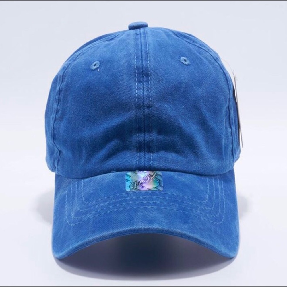 Royal blue daddy cap